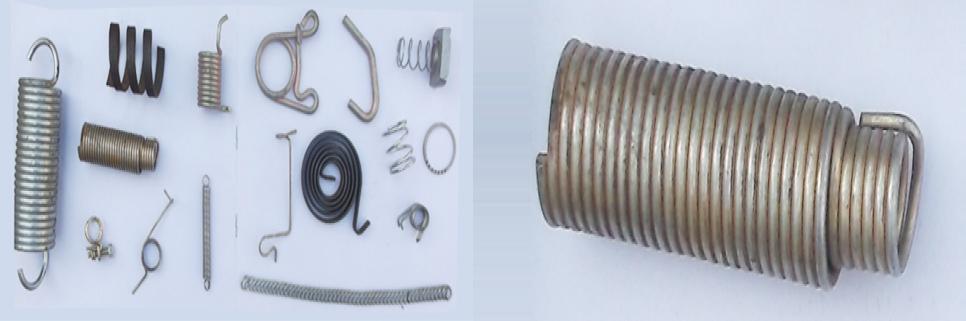 NK Springs Faridabad, Spring Manufacturer in Faridabad,  compression springs, extension springs, torsion springs, plate springs, wire forming machines, constant force springs, clockwork springs etc